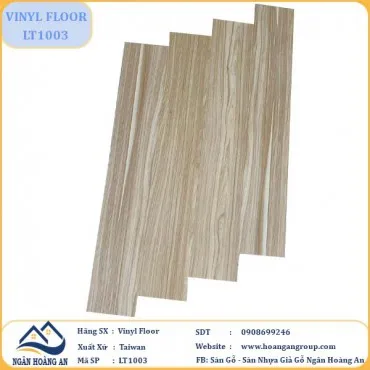 Sàn Nhựa Giả Gỗ Dán Keo Vinyl Floor LT1003
