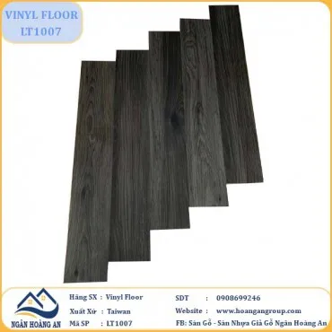 Sàn Nhựa Giả Gỗ Dán Keo Vinyl Floor LT1007