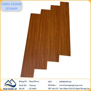 Sàn Nhựa Giả Gỗ Dán Keo Vinyl Floor LT1009