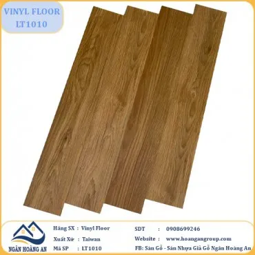 Sàn Nhựa Giả Gỗ Dán Keo Vinyl Floor LT1010