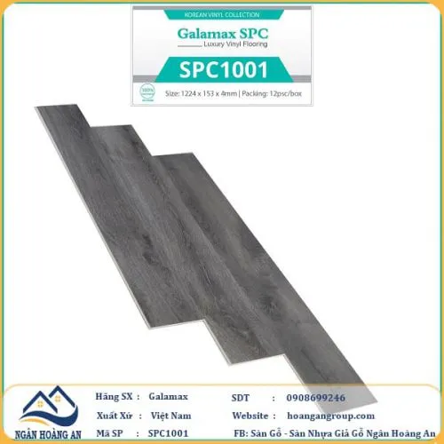 Sàn Nhựa Hèm Khóa Galamax SPC1001