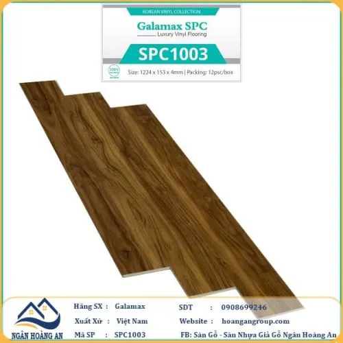 Sàn Nhựa Hèm Khóa Galamax SPC1003