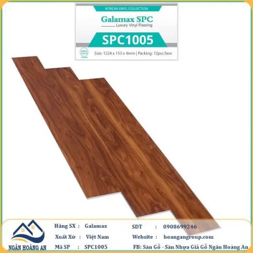 Sàn Nhựa Hèm Khóa Galamax SPC1005