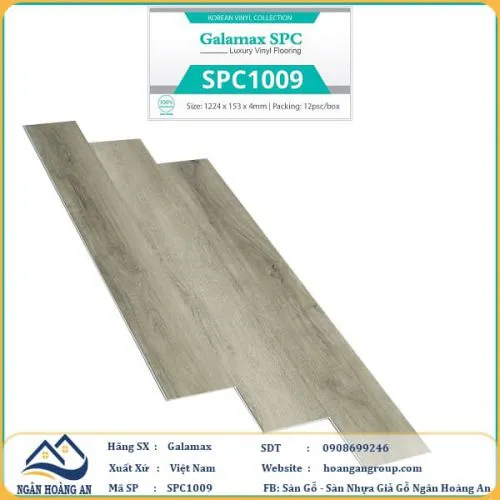 Sàn Nhựa Hèm Khóa Galamax SPC1009