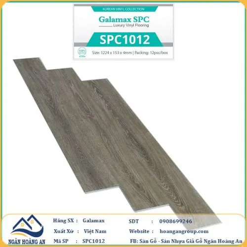 Sàn Nhựa Hèm Khóa Galamax SPC1012