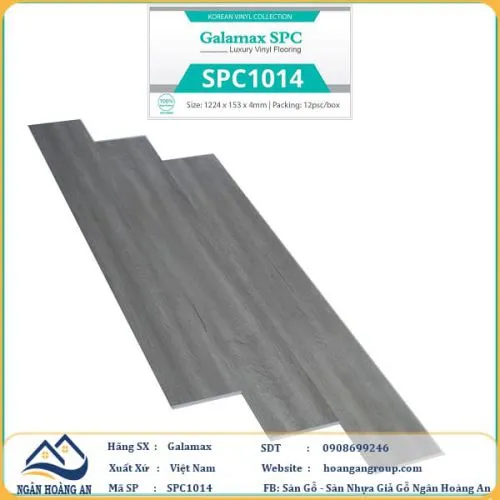 Sàn Nhựa Hèm Khóa Galamax SPC1014