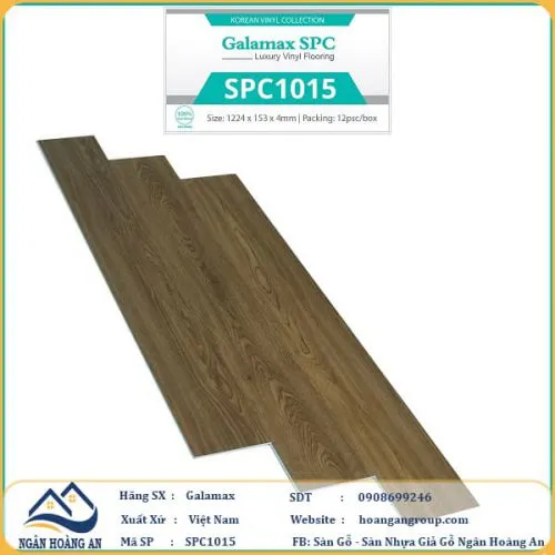 Sàn Nhựa Hèm Khóa Galamax SPC1015
