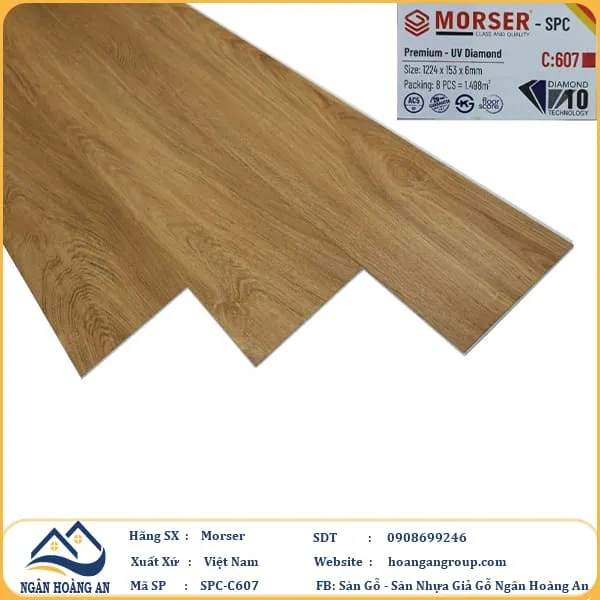 Sàn Nhựa Hèm Khóa Morser Tại Quận 7 TPHCM