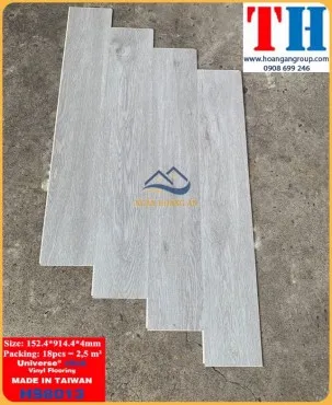 Sàn Nhựa Giả Gỗ Hèm Khóa Universe HS8013 Dày 4mm