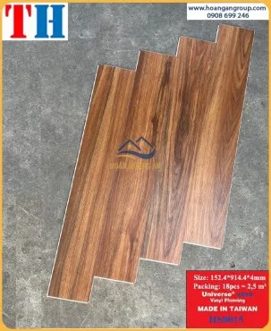 Sàn Nhựa Giả Gỗ Hèm Khóa Universe HS8015 Dày 4mm