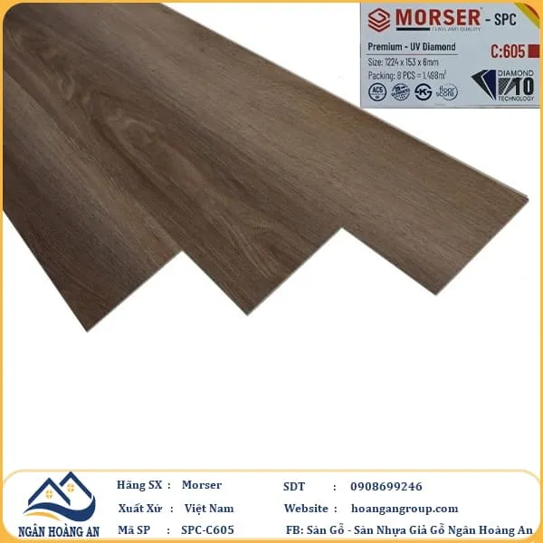 Sàn Nhựa Hèm Khóa Morser Tại Gò Vấp TPHCM