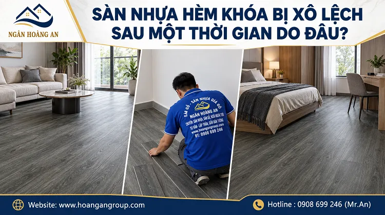 Sàn Nhựa Hèm Khóa Bị Xô Lệch Sau Một Thời Gian Do Đâu?