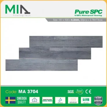Sàn Nhựa Hèm Khóa MIA Giả Vân Gỗ MA 3704 Dày 4.2mm