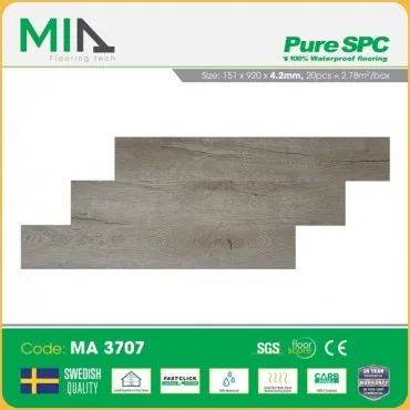 Sàn Nhựa Hèm Khóa MIA Giả Vân Gỗ MA 3707 Dày 4.2mm