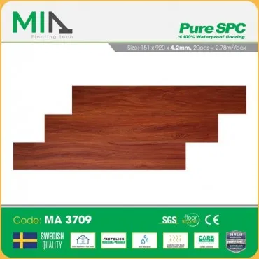 Sàn Nhựa Hèm Khóa MIA Giả Vân Gỗ MA 3709 Dày 4.2mm