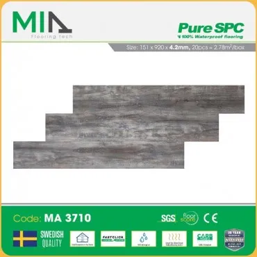 Sàn Nhựa Hèm Khóa MIA Giả Vân Gỗ MA 3710 Dày 4.2mm