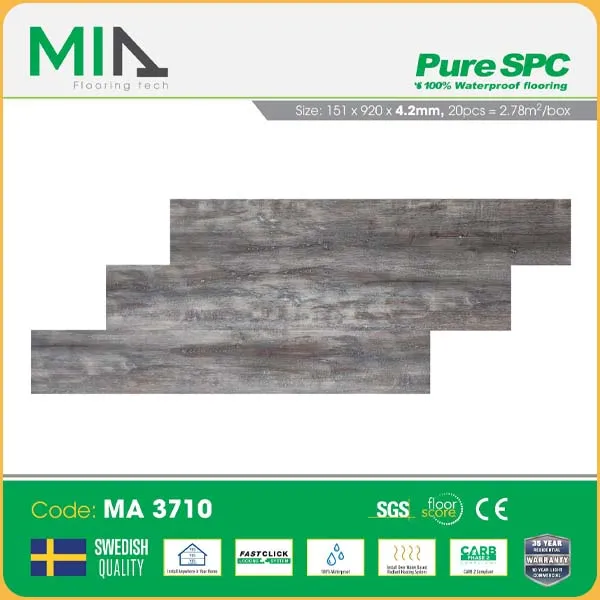 Sàn Nhựa Hèm Khóa Giả Gỗ MIA MA3710 Tại Củ Chi TPHCM