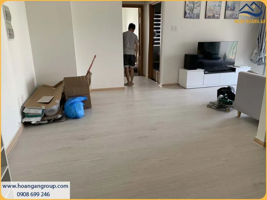 Sàn Nhựa Hèm Khóa Giả Gỗ MsFloor CW3801 Cho Phòng Khách Tối Giản