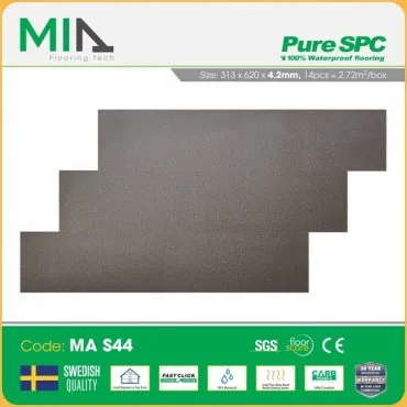 Sàn Nhựa Hèm Khóa MIA Giả Vân Thảm MA S44 Dày 4.2mm