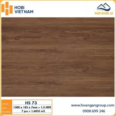 Sàn Nhựa Hèm Khóa SPC Hobiwood HS73 Dày 7mm