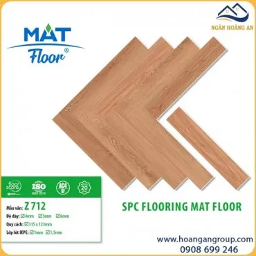 Sàn Nhựa Hèm Khóa Xương Cá MAT Floor Z-712 Dày 4mm