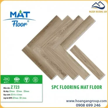 Sàn Nhựa Hèm Khóa Xương Cá MAT Floor Z-723 Dày 4mm