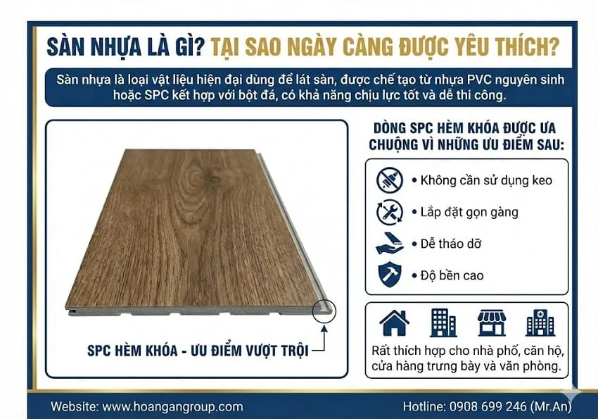 Sàn Nhựa Là Gì? Tại Sao Ngày Càng Được Yêu Thích? Sàn Nhựa Là Gì? Tại Sao Ngày Càng Được Yêu Thích?