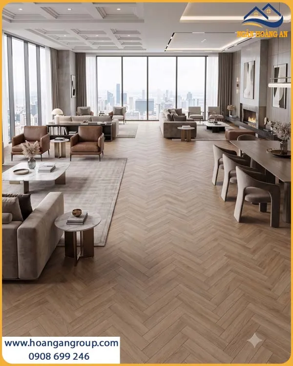 Sàn Nhựa HobiWood HX75 Phù Hợp Không Gian Nào?