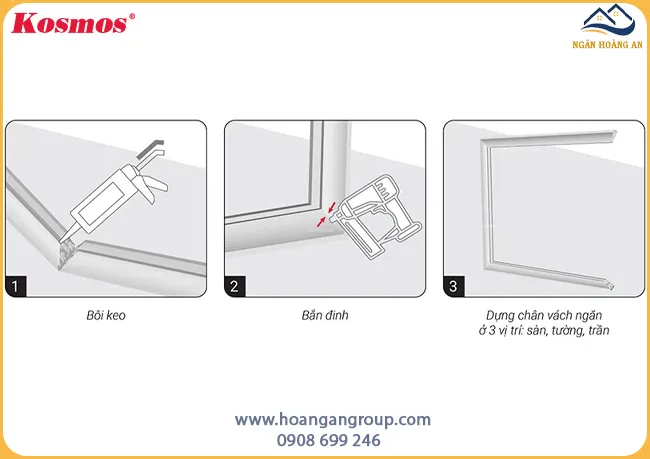 Sử Dụng Pat L Để Cố Định Chắc Chắn Chân Đế Vách Ngăn Sử Dụng Pat L Để Cố Định Chắc Chắn Chân Đế Vách Ngăn