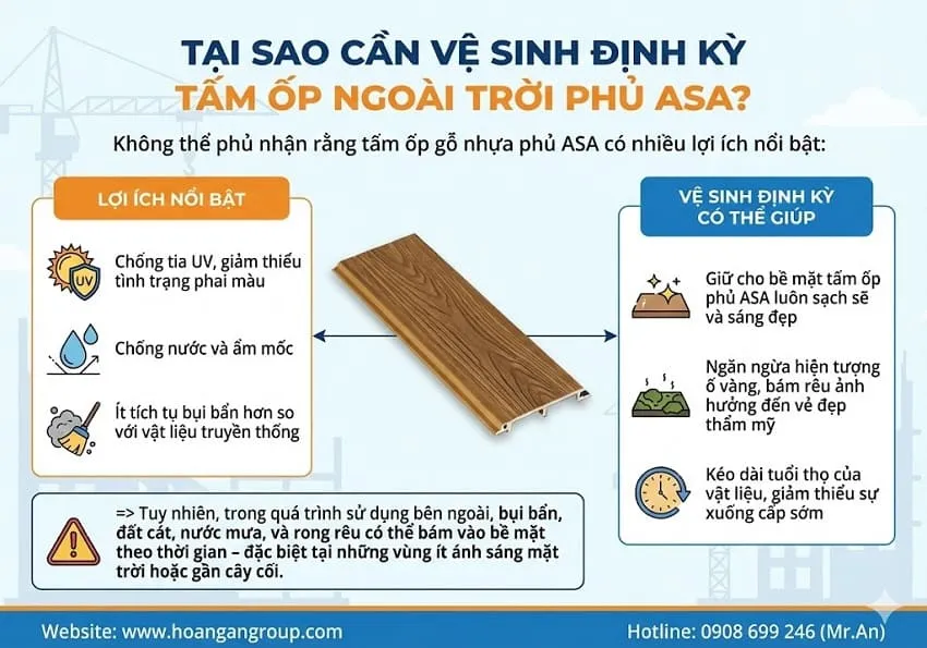 Tại Sao Cần Vệ Sinh Định Kỳ Tấm Ốp Ngoài Trời Phủ ASA? Tại Sao Cần Vệ Sinh Định Kỳ Tấm Ốp Ngoài Trời Phủ ASA?