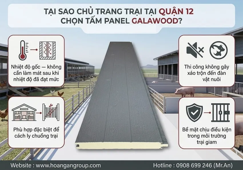 Tại Sao Chủ Trang Trại Tại Quận 12 Chọn Tấm Panel Galawood?