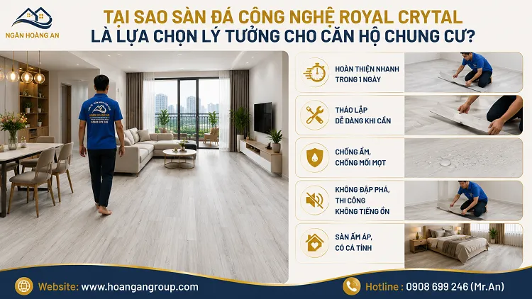Tại Sao Sàn Đá Công Nghệ Royal Crytal Là Lựa Chọn Lý Tưởng Cho Căn Hộ Chung Cư?