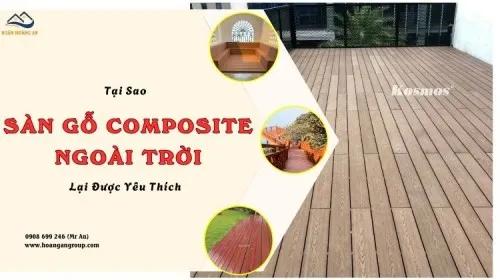 Tại Sao Sàn Gỗ Composite Ngoài Trời Được Yêu Thích? 