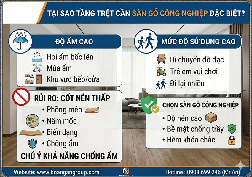 Tại Sao Tầng Trệt Cần Sàn Gỗ Công Nghiệp Đặc Biệt? Tại Sao Tầng Trệt Cần Sàn Gỗ Công Nghiệp Đặc Biệt?