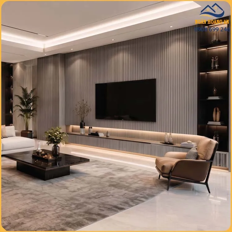 Ốp Tường Lam 5 Sóng Thấp HobiWood LS504 Dùng Ở Đâu?