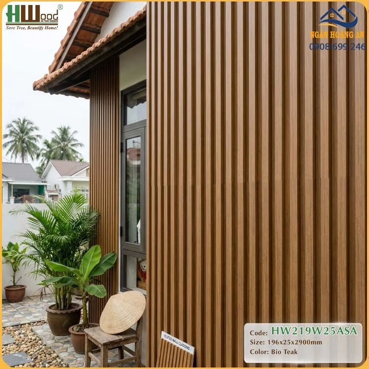 Ưu Điểm Của Tấm Ốp Lam Sóng Gỗ Nhựa ASA HW219W25ASA Ưu Điểm Của Tấm Ốp Lam Sóng Gỗ Nhựa ASA HW219W25ASA