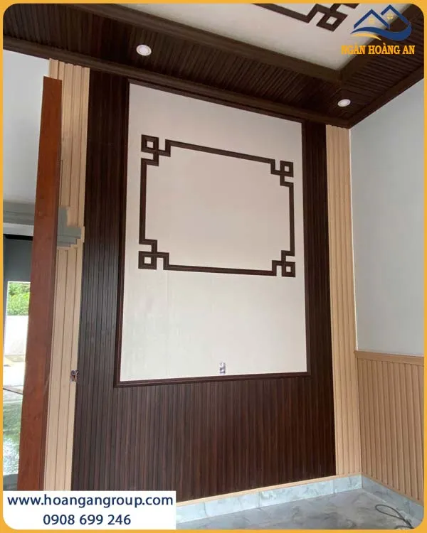 Tấm Nhựa Lam Sóng Giả Gỗ Kết Hợp Với Tấm Ốp Nano Tấm Nhựa Lam Sóng Giả Gỗ Kết Hợp Với Tấm Ốp Nano
