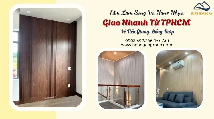 Tấm Lam Sóng Và Nano Nhựa Giao Nhanh Từ TPHCM Về Tiền Giang, Đồng Tháp