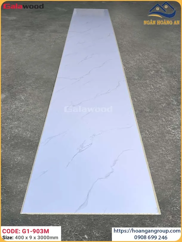 Tấm Nano Nhựa Ốp Tường Vân Gỗ Sồi Galawood G9-003M