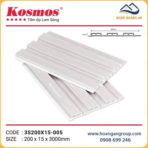 Lam 3 Sóng Thấp Kosmos 3S200X15-005