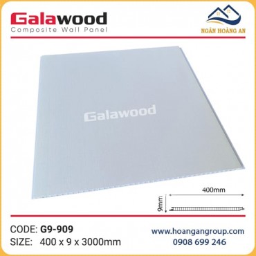 Tấm Nhựa Nano Giả Vân Vải Trắng Galawood G9-909