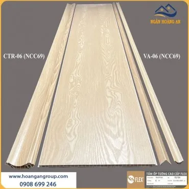 Tấm Nhựa Nano Vân Gỗ Flex FG104 Cắt Theo Yêu Cầu