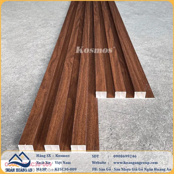 Lam 3 Sóng Nhựa Giả Gỗ Kosmos Lam 3 Sóng Nhựa Giả Gỗ Kosmos