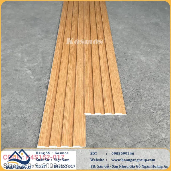 Lam 4 Sóng Nhựa Giả Gỗ Kosmos Lam 4 Sóng Nhựa Giả Gỗ Kosmos