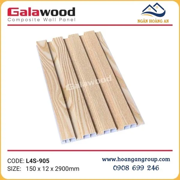 Tấm Nhựa Ốp Tường Lam Sóng Galawood Tại Quận 3 TPHCM
