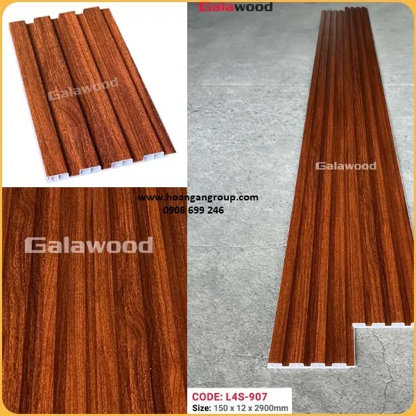 Tấm Nhựa Ốp Tường Lam Sóng Galawood Tại Bình Thạnh TPHCM