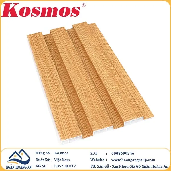 Lam sóng Kosmos - Vật liệu trang trí thế hệ mới Lam sóng Kosmos - Vật liệu trang trí thế hệ mới