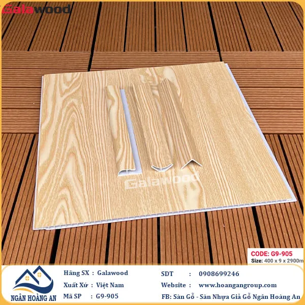Tấm Nhựa Ốp Tường Ốp Trần Nano Galawood