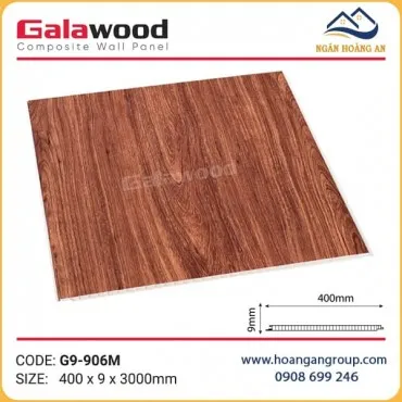 Tấm Nhựa Ốp Tường Nano Nhựa Giả Gỗ Galawood G9-906M