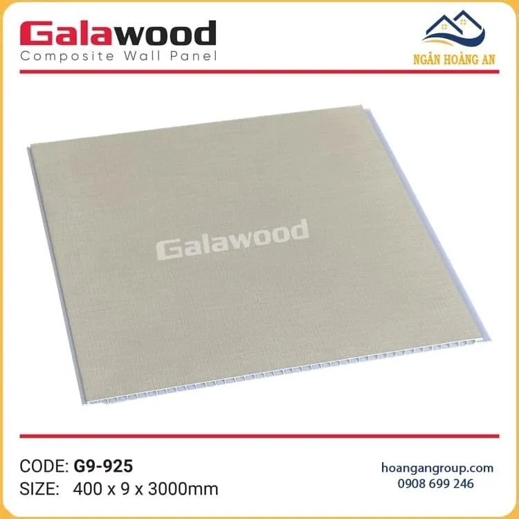 Tấm Nhựa Ốp Tường Nano Giả Vân Vải Galawood G9-925
